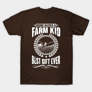 Raised as a farmkid (white) T-Shirt